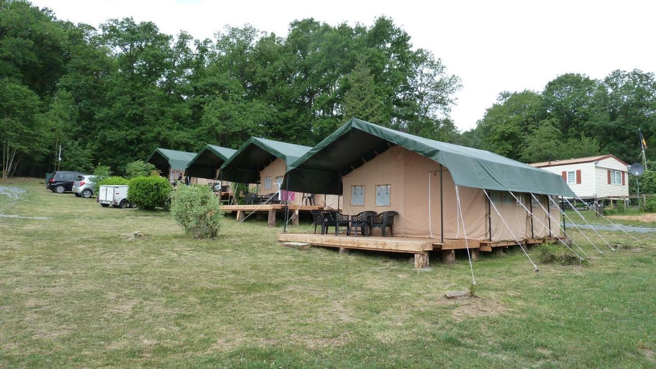Safari tent at Camping le Roptai Hotel Rochefort Eksteriør billede